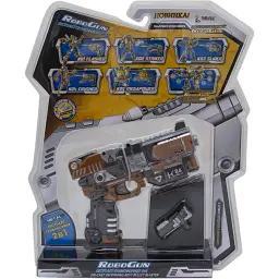 Іграшковий пістолет-трансформер Devik Toys RoboGun 2 в 1 Crusher 6 м'яких куль (K04) - мініатюра 4