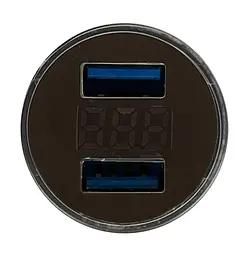 Автомобільний зарядний пристрій XON UniLink QC3.0+2.4A Black (CU002A30DB 3470) - мініатюра 2