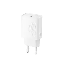 Зарядний пристрій XO L160(EU) 20W 1USB-C Fast Charger Білий