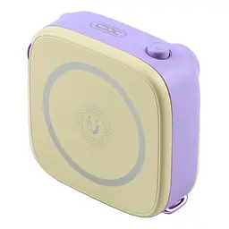Універсальна мобільна батарея XO PR223 Magnetic 15W 10000mAh Purple White (33073_2955510) - мініатюра 4