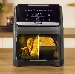 Мультипіч Tefal Easy Fry Silence XXL EY846HE0 Black UA - мініатюра 7