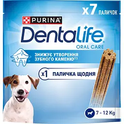 Ласощі для собак малих порід DentaLife для здоров'я зубів і ясен 115 г