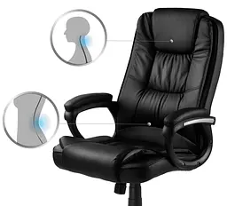 Офісне крісло Porto EG-2435 black - мініатюра 10