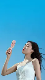 Вентилятор Jisulife Xiaomini Portable Fan FA20X Pink - мініатюра 2