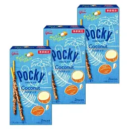 Японські палички Pocky Ezaki Glico Summer Limited зі смаком кокосу 60 г - мініатюра 8