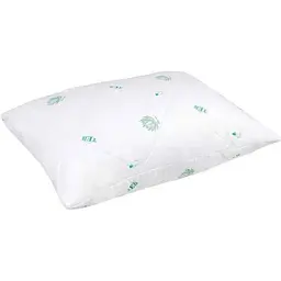 Подушка ТЕП 70*70 (Силіконізоване волокно) "DREAM COLLECTION" ALOE VERA (900г) (ультразвук) Вінтаж