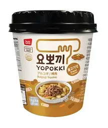 Токпоккі Yopokki Bulgogi Topokki в стакані 118 г