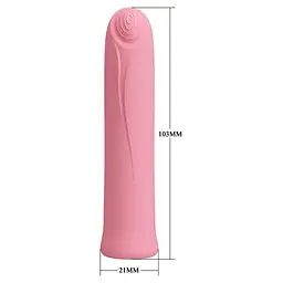 Вібратор - Pretty Love Curtis Vibrator Pink - мініатюра 3