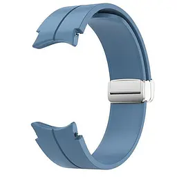 Ремінець для Samsung Galaxy Watch 4 Classic 42mm - світло-синій ширина кріплення 20мм силікон Watchbands Cls (W15-4WB77900977) - мініатюра 3