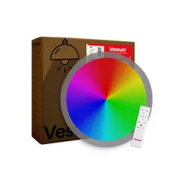 Світильник Vestum SATURN зоряне небо 60W 425*60мм 3000К-6500К RGB з ДК (VS-91071) - мініатюра 2