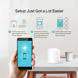 TP-Link Маршрутизатор DECO X20 3PK AX1800 1xGE LAN 1xGE WAN MU-MIMO OFDMA MESH - мініатюра 6