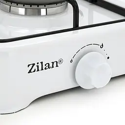 Плита газова Zilan ZLN0018 1 конфорка White - мініатюра 2