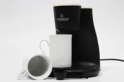 Кавоварка Crownberg CB-1568 500W Чорна з білим - мініатюра 2