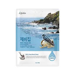 Маска тканинна для обличчя Esfolio Bird's Nest essence mask sheet пташине гніздо