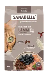Сухий корм для кішок Бош Санабель Сенсетів з ягням (8 кг), Bosch Sanabelle Sensitive with lamb (8 кг)