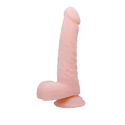Фалоімітатор Baile Super Dildo 7.4" 18.8 см тілесний - мініатюра 2