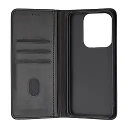 Чохол-книжка Premium Xiaomi Redmi Note 14 4G Global Black - мініатюра 2