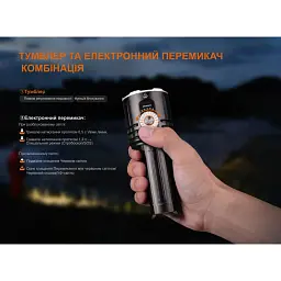 Ліхтар Fenix LR35R PRO black - мініатюра 12