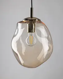 Підвісний світильник, люстра TK Lighting 10083 Sol E27 1x15W IP20 бурштиновий - мініатюра 3