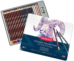 Кольорові олівці Colour Collection 24 шт. Derwent