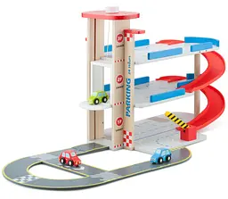 Ігровий набір New Classic Toys "Гараж із треком і 3 машинками" New Classic Toys art11040