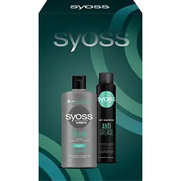Набір Syoss For men. Clean & Freshness Шампунь 440 мл + сухий шампунь 200 мл - мініатюра 3