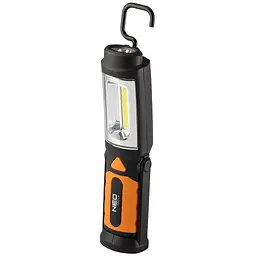 Neo Tools Ліхтар, 2 в 1, 3xAA, 3 Вт, 300 лм, LED COB, магніт, гачок
