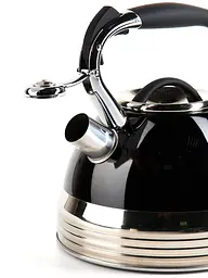 Чайник із свистком Kamille KM-0696BL 2.7 л чорний - мініатюра 3