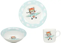 Дитячий набір Little Pilot 3 предмети LIMITED EDITION kuh0016297