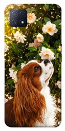 TPU чохол Demsky Flower spaniel для Oppo A72 5G / A73 5G