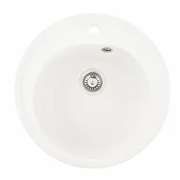 Кухонна мийка VALESO 510 LUNA матова Білосніжна (SP000047025)