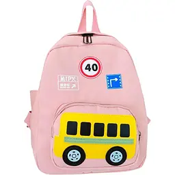 Дитячий рюкзак Evo-Kids Small Bus Pink (2418-7 Pink Bus)