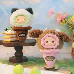 Колекційна м'яка іграшка з кільцем Морозивко Pop Top MJ-000095 Lucky Emma серії "Scoop Ice Cream" - мініатюра 7