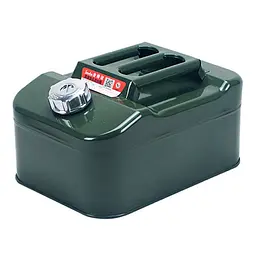 Каністра для палива Merlion YTHSFX10L, металева з клапаном + гнучка лійка, 10 л