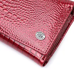 Жіночий шкіряний гаманець ST Leather 14х9х3 см acs0029422 - мініатюра 5