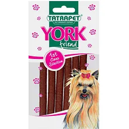 Ласощі для собак TatraPet York яловичі палички 45 г 6 шт. 