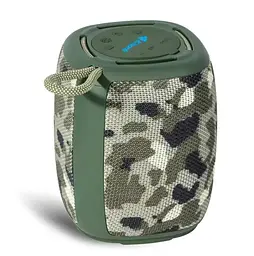 Портативная колонка ретро Kisonli Q17 Bluetooth 1800mAh 8Вт Camouflage - мініатюра 2