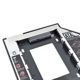 Перехідник адаптер CD/DVD 9.5 mm to HDD/SSD 2.5" - мініатюра 4
