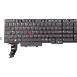 Клавіатура PowerPlant для ноутбука Lenovo Thinkpad E15 Gen 2, with trackpoint