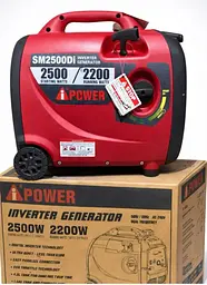 Інверторний Генератор Валіза iPOWER SM2500Di (2.2 - 2.5 кВт) з Дисплеєм, електростартером - мініатюра 3