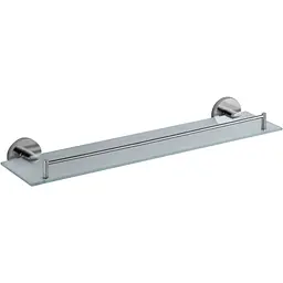 Полиця скляна VBI Venus nickel VBI-040009NI, Никель