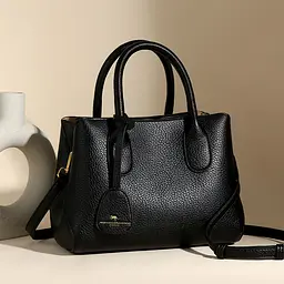 Сумка Gloss Kaidifeiniroo Italian Bags 25х13х19 см Чорний - мініатюра 2