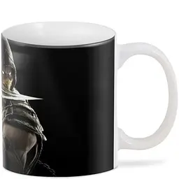 Кухоль GeekLand Mortal Kombat Мортал Комбат з ножем MK.02.24 330 мл білий - мініатюра 2