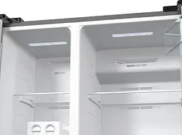 Холодильник Gorenje SBS 179х67х92см 2 двері 356(191) л А++ NF+ матовий сірий (NRR9185EAXL) - мініатюра 14