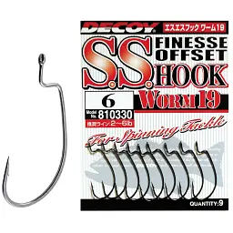Гачок Decoy Worm19 S. S. Hook 4 (9 шт/уп)