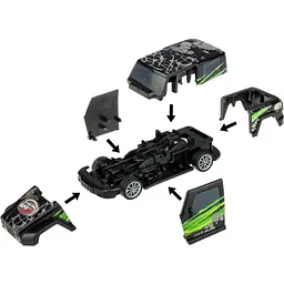 Інерційна машинка Crash'ems Крашмобіль 2 в 1 Auto Mod (1300) - мініатюра 2