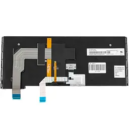 Клавіатура для ноутбука LENOVO (ThinkPad Yoga 460) rus, black, підсвічування клавіш, з джойстиком