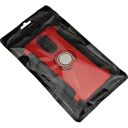 Чохол-накладка Toto TPU Case Ring series 2 in 1 Xiaomi Redmi 5 Red - мініатюра 2