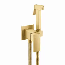 Набір гігієнічного душу VBI Loreno прихованого монтажу brushed gold VBI-050205BG