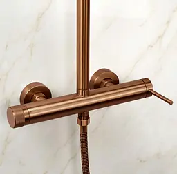 Душова система Rea Foss Clif brushed copper REA-P3914 - мініатюра 2